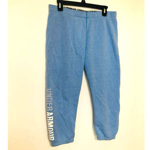 Under Armour light blue crop sweats